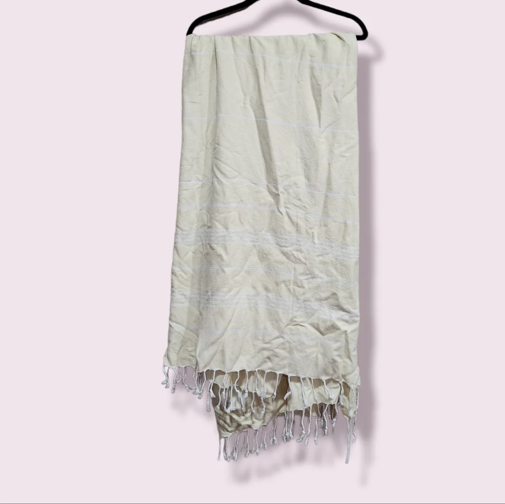 Bay Laurel Turkish Beach Towl Tassel